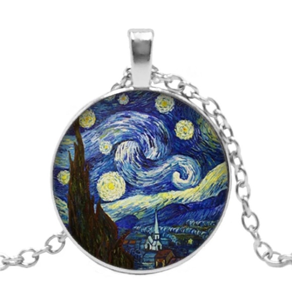 Jewelry - Starry Night Pendant Necklace